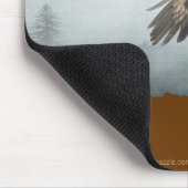 Tapis De Souris Cool Bald Eagle Wildlife Collection (Coin)