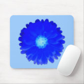 Tapis De Souris Cool Blue Marigold Mousepad (Avec souris)