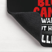 Tapis De Souris Cool Cancer du sang Guerrier Sensibilisation au ca (Coin)
