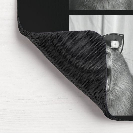 Tapis De Souris Cool Capybara With Sungles Photobooth Funny Rodent (Coin)