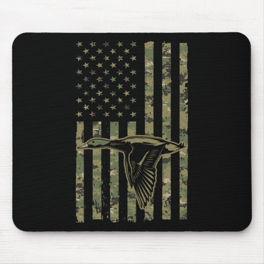 Tapis De Souris Cool Chasse De Canard Design Pour Hommes Femmes Fa (Devant)