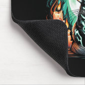 Tapis De Souris Cool Chinchilla Skeleton Halloween Christmas Birth (Coin)