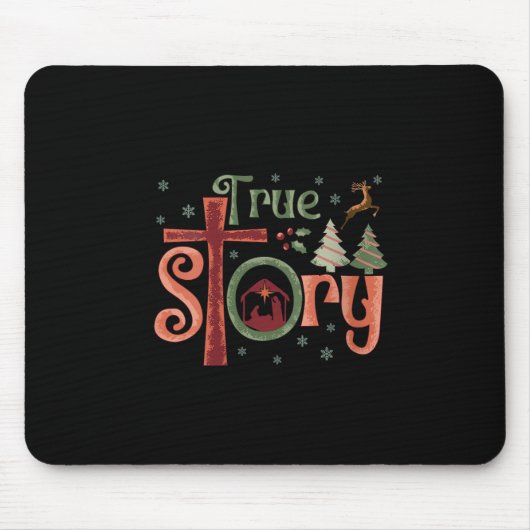 Tapis De Souris Cool Christian Christmas Resurrection Day Jesus Tr (Devant)