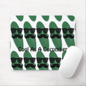 Tapis De Souris Cool comme concombre (Avec souris)