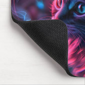 Tapis De Souris Cool Gamer Chat Fumer drôle (Coin)