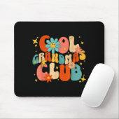 Tapis De Souris Cool Grandmas Club Groovy Retro Funny New Grandma (Avec souris)