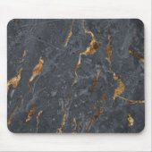 Tapis De Souris Cool Marble Gris Or (Devant)