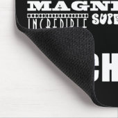 Tapis De Souris Cool Moderne Fun Enseignants : Grand monde des ens (Coin)