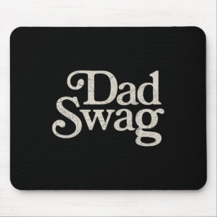 Tapis De Souris Cool Papa Swag Fête des pères rétro