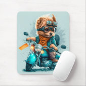 Tapis De Souris Cool Poodle chien mignon drôle moker chien mousepa (Avec souris)