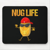 Tapis De Souris Cool Poulet Nugget Art Pour Garçons Enfants Poulet (Devant)