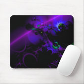 Tapis De Souris Cool pourpre Mousepad de lune (Avec souris)