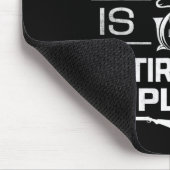 Tapis De Souris Cool Retraité Chasse Est Mon Régime De Retraite Pê (Coin)