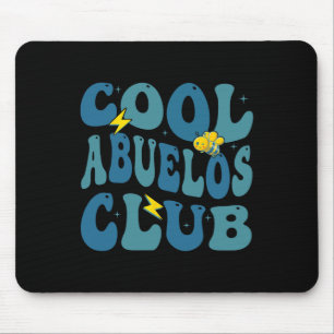 Tapis De Souris Cool rétro super Abuelos Club Fête des pères Nouve