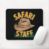 Tapis De Souris Cool Safari Costume For Men Women Kids Adult Afric (Avec souris)