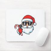 Tapis De Souris Cool Santa 67 Noël (Avec souris)