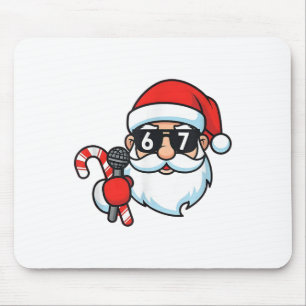 Tapis De Souris Cool Santa 67 Noël