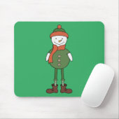 Tapis De Souris Cool Snowman (Avec souris)