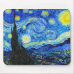 Tapis De Souris Cool Starry Night Vincent Van Gogh peinture<br><div class="desc">OBJETS LES PLUS POPULAIRES : com com</div>