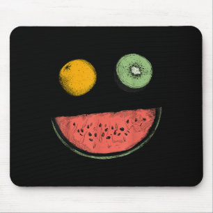 Tapis De Souris Cool Watermelon Lemon Kiwi Veggie Plante Diet Worl