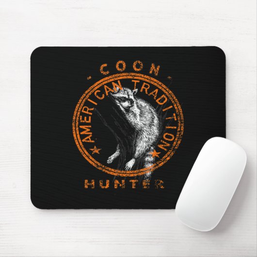 Tapis De Souris Coon Hunter (Avec souris)