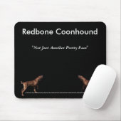 Tapis De Souris Coonhound de Redbone (Avec souris)