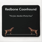 Tapis De Souris Coonhound de Redbone (Devant)