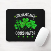 Tapis De Souris coordinateur de farces professeur drôle St Patrick (Avec souris)