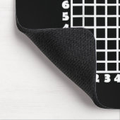 Tapis De Souris Coordonnée (6,7) Prof de maths drôle 67 Math Chris (Coin)
