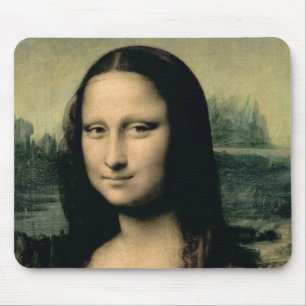 Tapis De Souris Coordonnée de la Mona Lisa, c.1503-6