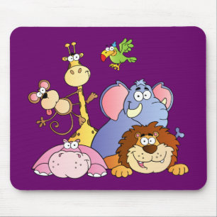 Tapis De Souris Copains Mousepad de jungle