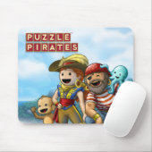Tapis De Souris Copains Mousepad de pirate (Avec souris)