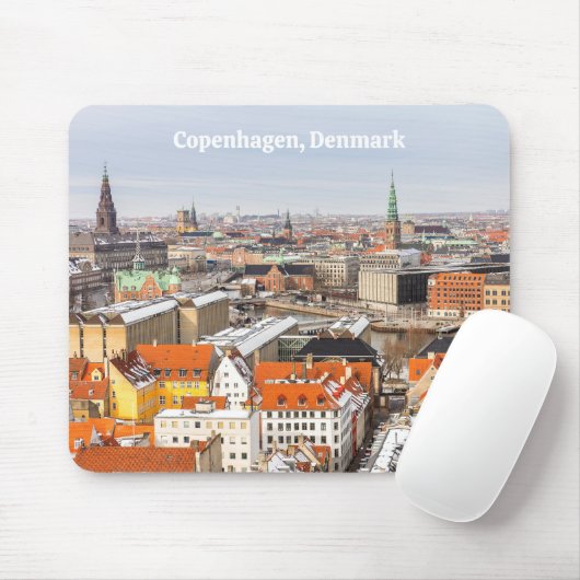 Tapis De Souris Copenhague Danemark (Avec souris)