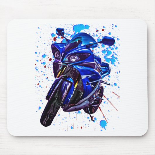 Tapis De Souris Copie d'art de Yamaha YZF R1 (Devant)