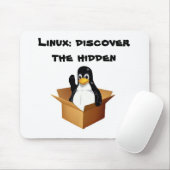 Tapis De Souris copie du pingouin box1, Linux : découvrez caché (Avec souris)