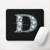 Tapis De Souris Copie Mousepad de "Bling de diamant" de D (Avec souris)