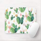 Tapis De Souris Copie Mousepad de cactus (Avec souris)