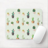 Tapis De Souris Copie Mousepad de cactus (Avec souris)