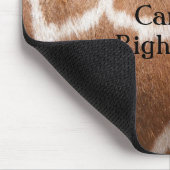 Tapis De Souris Copie Mousepad de girafe (Coin)