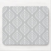 Tapis De Souris Copie Mousepad - gris de feuille (Devant)