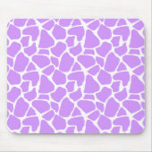Tapis De Souris Copie pourpre Mousepad de girafe (Devant)