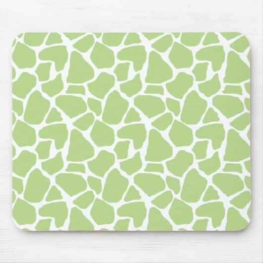 Tapis De Souris Copie verte Mousepad de girafe (Devant)