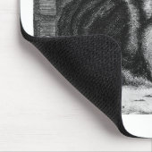 Tapis De Souris Copie vintage de chat (Coin)