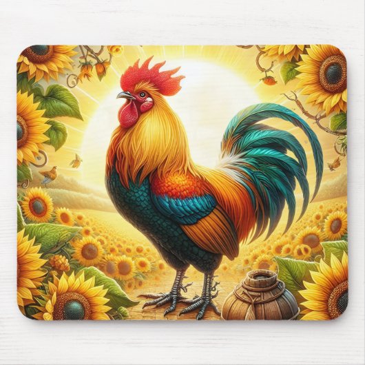 Tapis De Souris Coq (Devant)