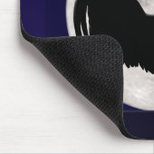 Tapis De Souris Coq au clair de lune (Coin)