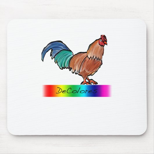 Tapis De Souris Coq de DeColores (Devant)