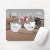 Tapis De Souris Coq et Poule (Avec souris)