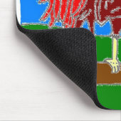 Tapis De Souris Coq et Sun Mousepad (Coin)