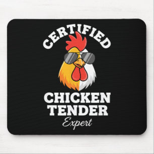 Tapis De Souris Coq Expert Poulet Certifié Poulet Tendre à l'intér