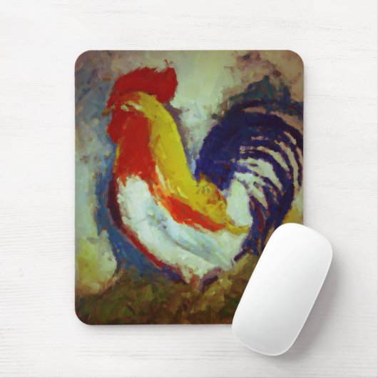 Tapis De Souris COQ Mousepad (Avec souris)